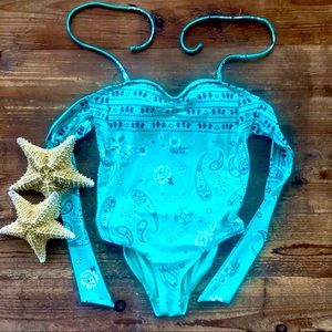 Aerie 🦅 bandeu boho swimsuit, bikini